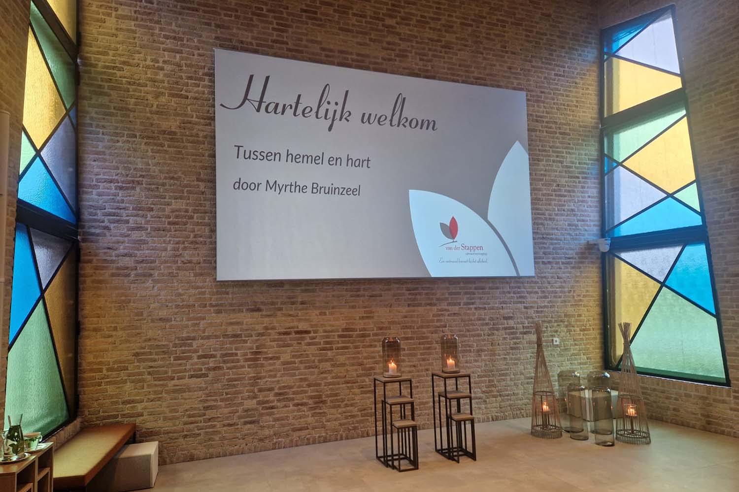 Tussen hemel en hart, een avond verbinding